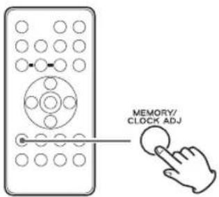 MEMORY/ CLOCK ADJ