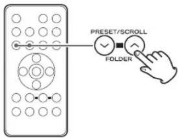 PRESET/SCROLL FOLDER