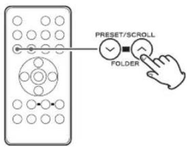 PRESET/SCROLL FOLDER