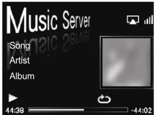 Music Server Song Artist Album 44:38 -44:02