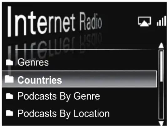 PIONEER X-SMC5 - U s ↑a↓ per selezionare la stazione, quindi premere ENTER. - 1