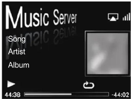 Music Server Song Artist Album 44:38 -44:02