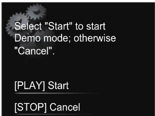 PIONEER X-SMC5 - Deaktivieren Sie die Funktion Demo Mode (indem Sie auf den normalen Betriebsmodus umschalten). - 1