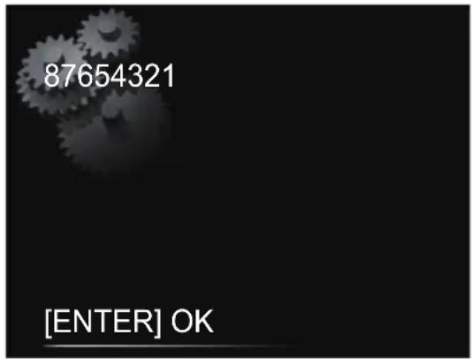 PIONEER X-SMC5 - Überprüfen Sie den PIN-Code dieses Gerätes, und drücken Sie dann ENTER. - 1