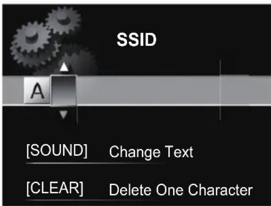 PIONEER X-SMC5 - G e b↑/↓/↔y→iomkde SSID te selecteren en druk dan op ENTER. - 1