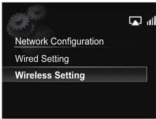 PIONEER X-SMC3 - U s ↑a↓ per scegliere Wired Setting o Wireless Setting, poi premere ENTER. - 1