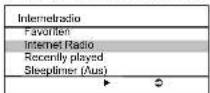 ALBRECHT DR 440 i - In diesem Beispiel lernen Sie die Menüführung zu einem Internetradiosender (JACK FM) - 1