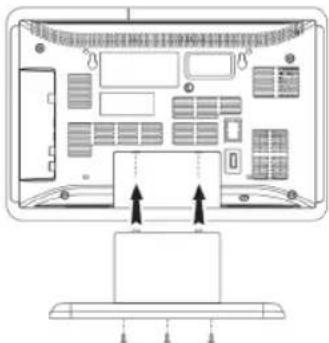AEG MC 4451 iP - Assembling the stand - 1