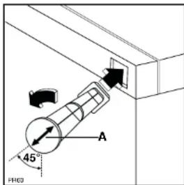 AEG Santo 60280 KG1 - Hintere Abstandstücke - 1