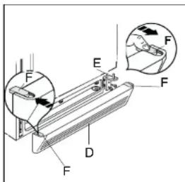 AEG Santo 60280 KG1 - Türanschlag wechseln - 2