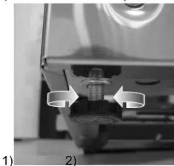 SMEG FAB 28 RV - Aufstellung und Nivellierung des Geräts - 1