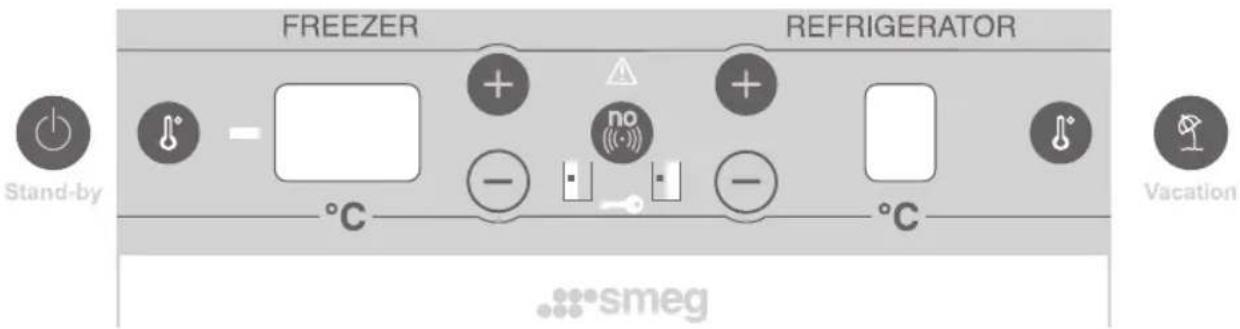 SMEG FA 550 X - BENUTZUNG DES KÜHL-/TIEFKÜHLTEILS - 1