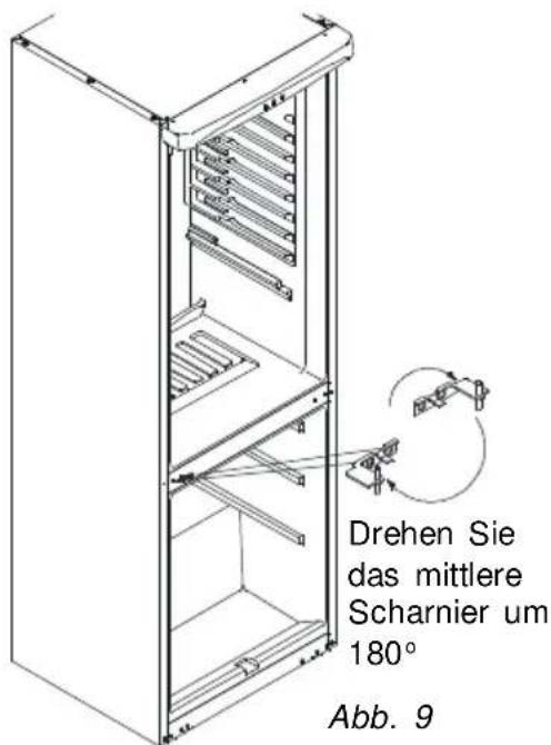 TECHWOOD KS 9310 - Wechseln des Türanschlags - 8