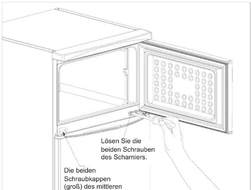 TECHWOOD KS 9280 - Türanschlag wechseln - 1