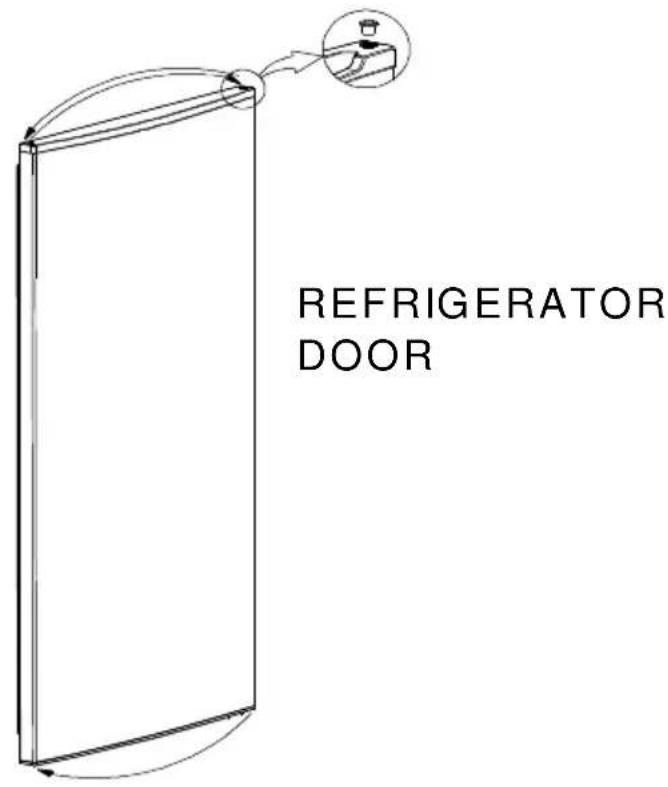 TECHWOOD KS 9260 - Reversing the door - 7