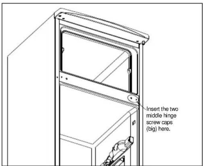 TECHWOOD KS 9260 - Reversing the door - 5