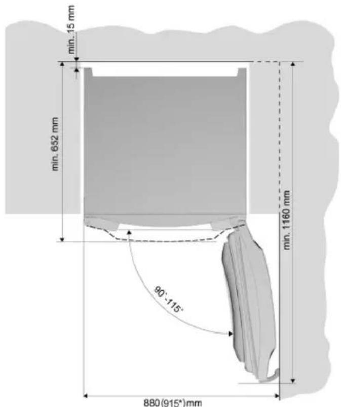 SMEG FC 375 B NF - Anschluß an das elektrische Versorgungsnetz - 1