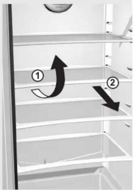 SMEG FC 375 B NF - Innenausstattung des Kühlschranks - 1