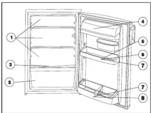 AEG-ELECTROLUX 60170 TK2 - Abstellflächen - 3