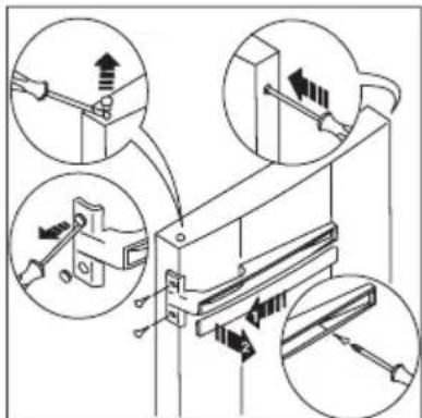 AEG-ELECTROLUX Santo 75380 KG8 - Draairichting deur veranderen - 6