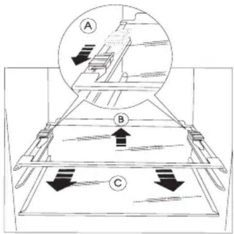 AEG-ELECTROLUX Santo 75340 KG8 - Transportsicherung für Ablagen - 2