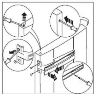 AEG-ELECTROLUX Santo 75340 KG8 - Draairichting deur veranderen - 6