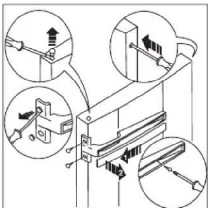 AEG-ELECTROLUX Santo 75340 KG8 - Wechsel des Türanschlags - 6