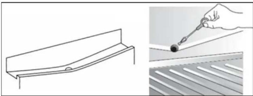 BAUMATIC Retro 2 - Defrosting the refrigerator compartment - 1