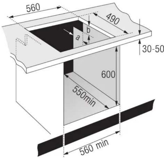 Küppersbusch KEH 6500.1 - Einbauschrank vorbereiten - 1
