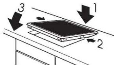 Küppersbusch KEH 6500.0 - Sonderfall: Einbau einer Ceranfläche in eine Steinarbeitsplatte - 3