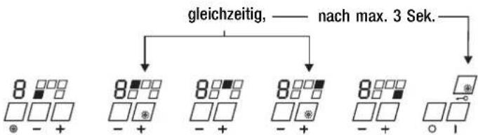 Küppersbusch KC 906.2 - Die Kindersicherung (Sensor-Verriegelung) - 3