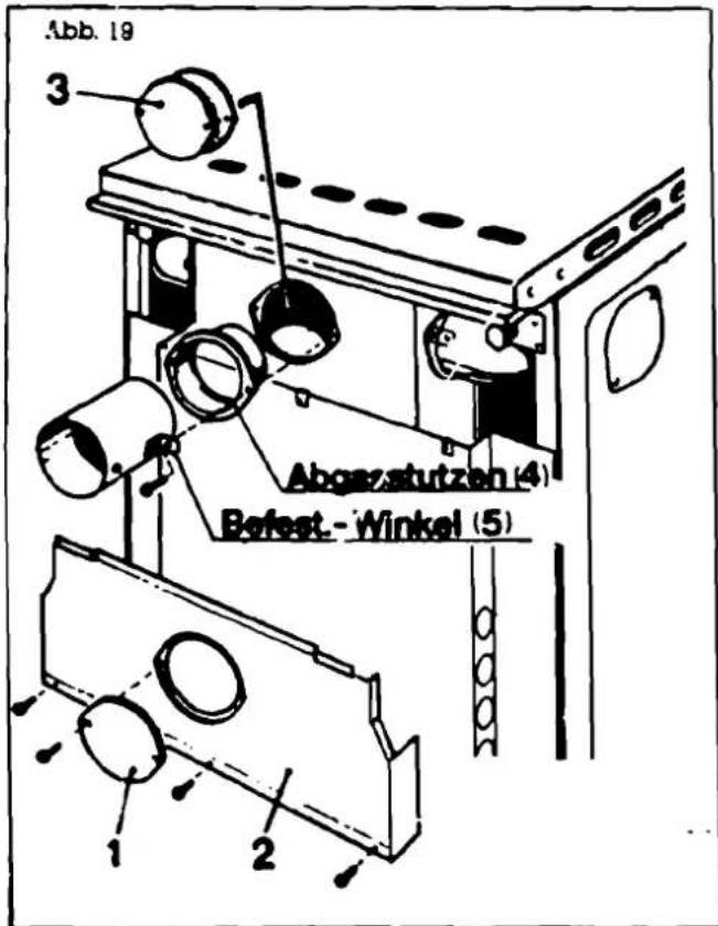 Küppersbusch GHZ 241 - Gasanschluß/Elektroanschluß - 2