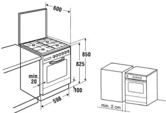 Küppersbusch GH 606.0 E - Gerät aufstellen und installieren - 1