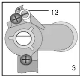 Küppersbusch GH 505.1 E - Gesicherter Gashahn (Abb. 3) - 1