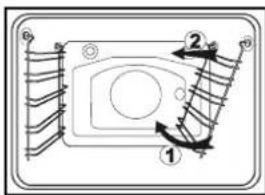 Küppersbusch GH 505.2 E - Herausnahme der Einschubgitter - 1