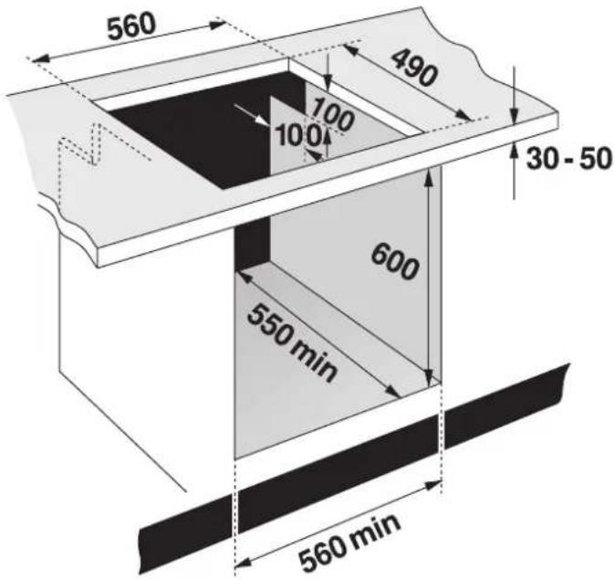 Küppersbusch GEH 6400.0 - Einbauschrank vorbereiten - 1