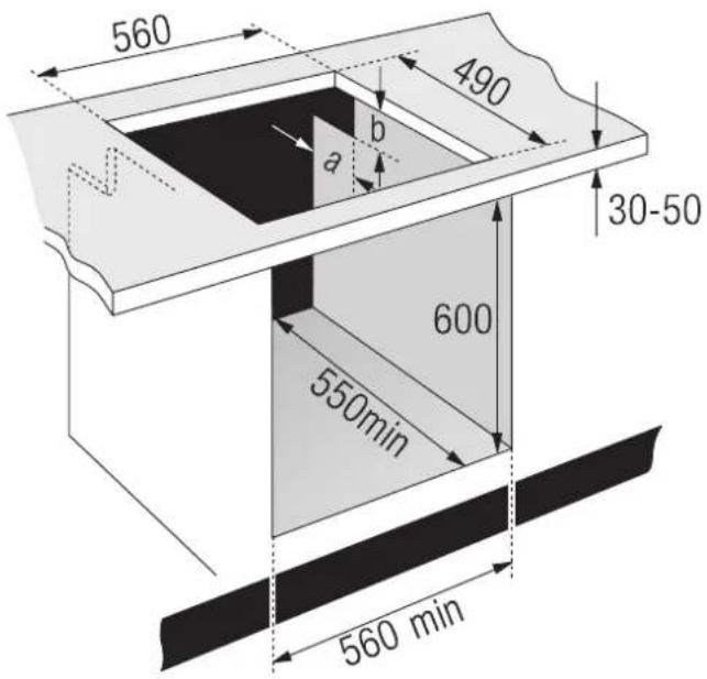 Küppersbusch GEH 6300.5 - Einbauschrank vorbereiten - 1