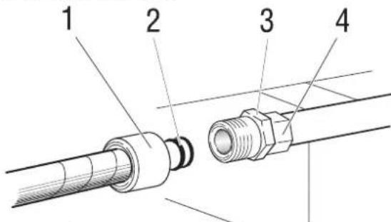 Küppersbusch GEH 6300.1 - Übersicht der Nippelverbindung - 1