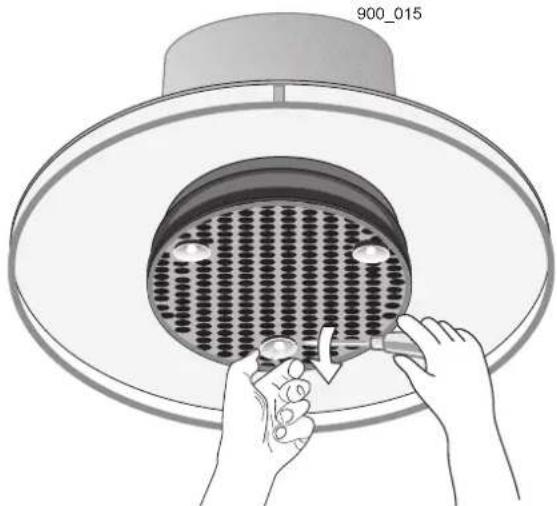 Küppersbusch IKD 908.2 - Halogenlampe austauschen - 1
