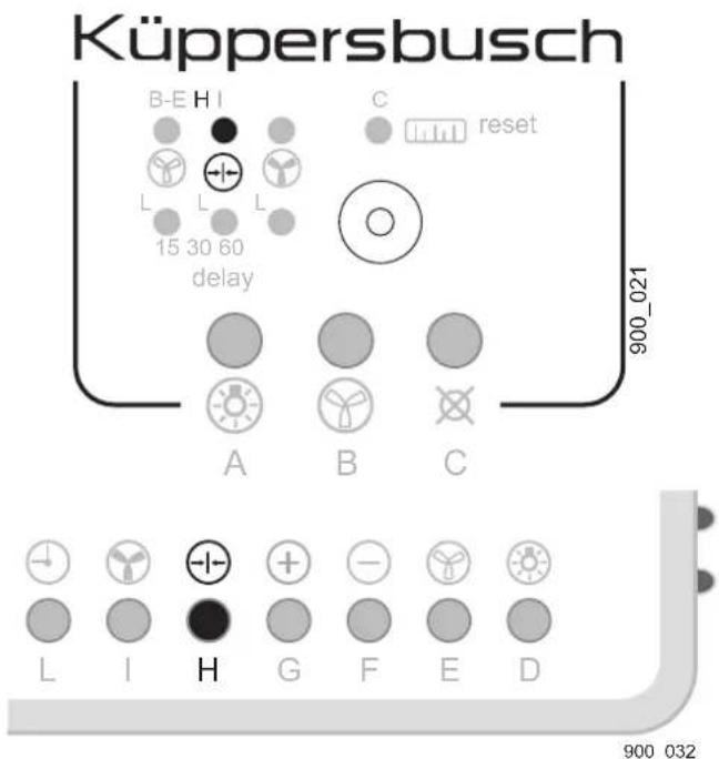 Küppersbusch IKD 908.2 - Standardeinstellung verändern - 2