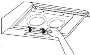 Küppersbusch D 633.0 - Eine Glühlampe austauschen - 2