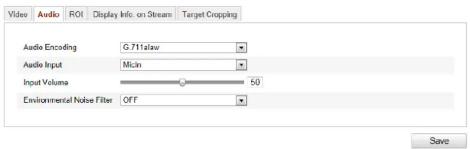 LEVELONE FCS-3084 - Enter the Audio Settings interface - 1