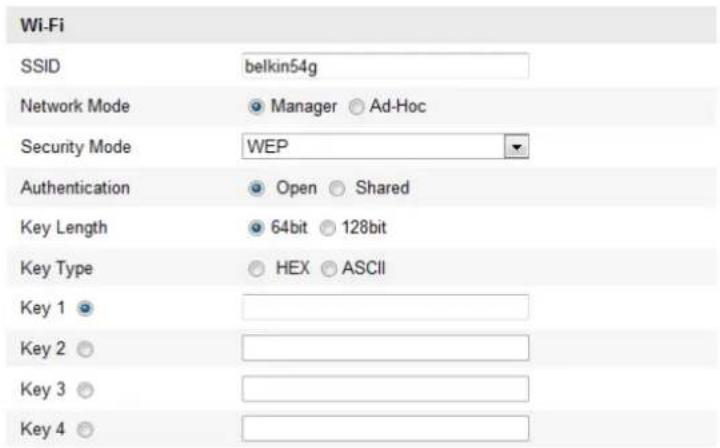 LEVELONE FCS-3084 - Security Mode Description: - 2