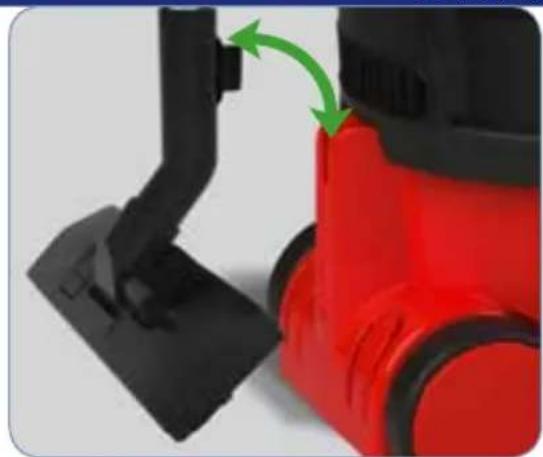 Numatic Henry Cordless HVB160 - Using your machine - 12