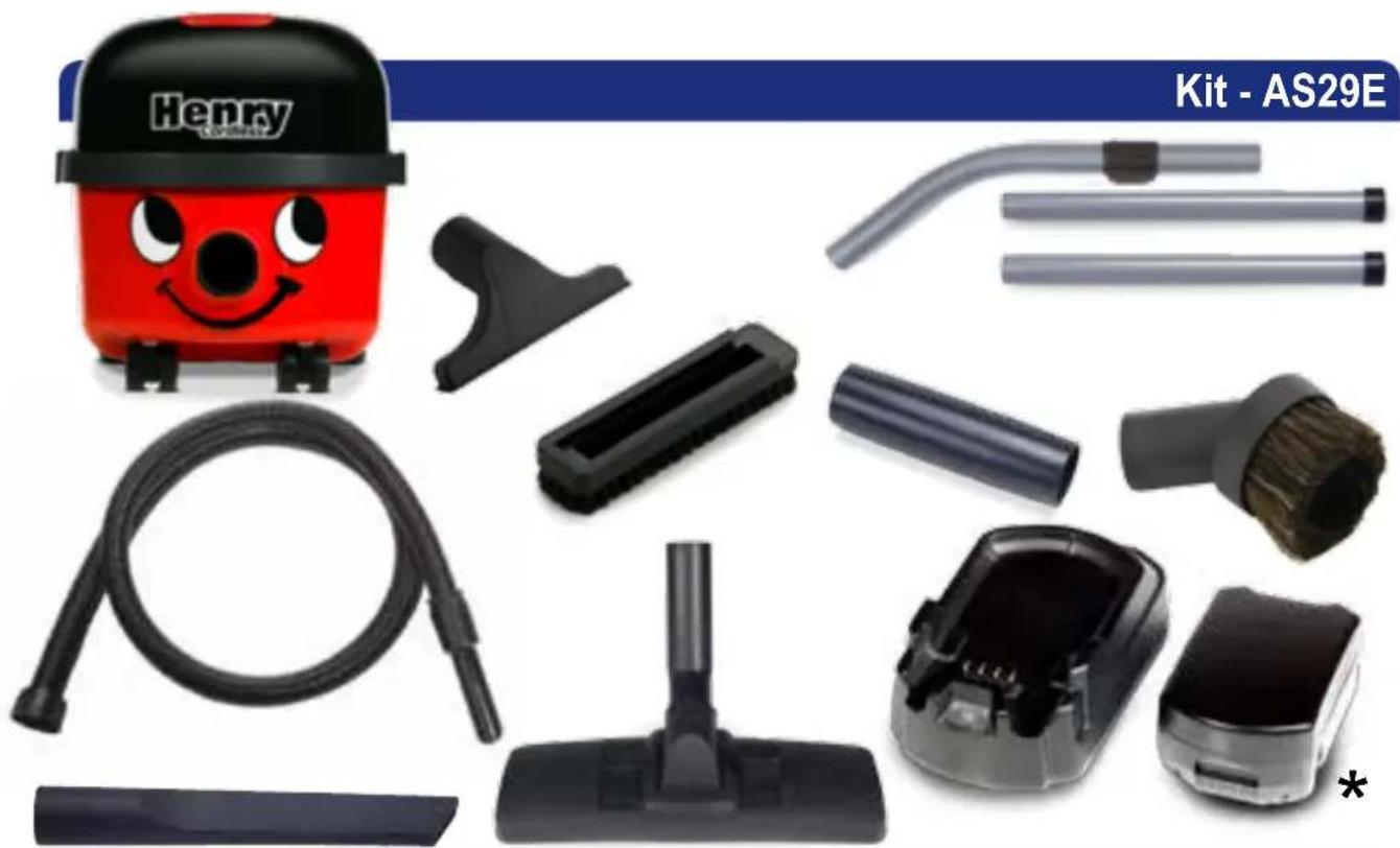 Numatic Henry Cordless HVB160 - HVB 160 Henry / HEB 160 Hetty - 2