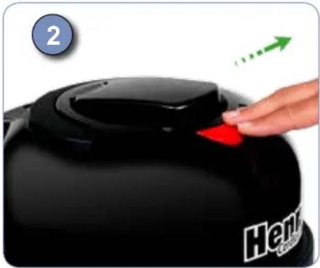 Numatic Henry Cordless HVB160 - Charging the machine - 2