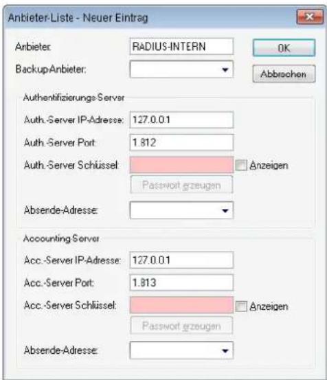 LANCOM 1781VA - RADIUS-Server für Public-Spot-Nutzung konfigurieren - 2