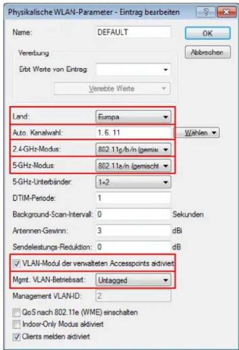 LANCOM 1781VA - Konfiguration der WLAN-Einstellungen - 2