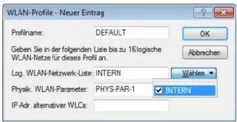 LANCOM 1781VA - WLAN-Profile - 1