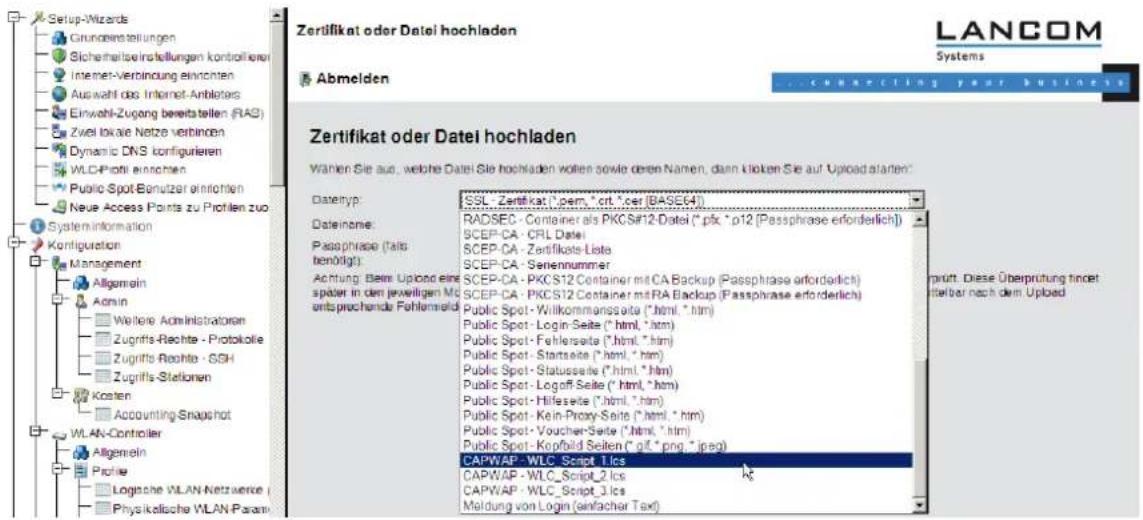 LANCOM 1781VA - Interner Skript-Speicher (Skript-Management ohne HTTP-Server) - 2